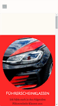 Mobile Screenshot of fahrschule-mini-drive.de